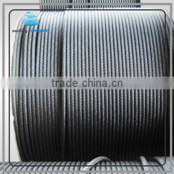 6*19S+FC fishing steel wire rope