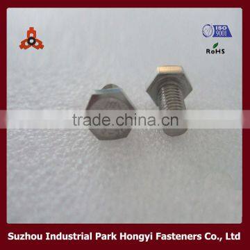 DIN933 stainless steel allen Head Cap hex bolt a2-70