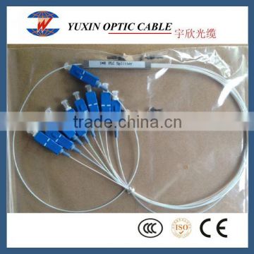 China Factory Provides 1X8 PLC Fiber Optic Splitter/Coupler With Best Price