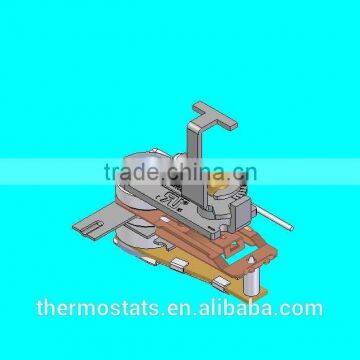 Adjustable bimetallic steam iron Thermostat