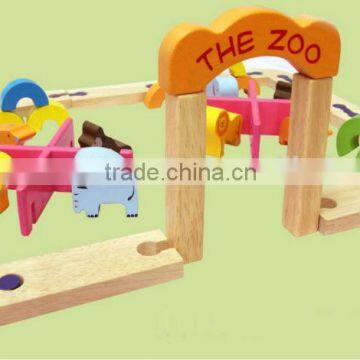 Wooden Zoo Block