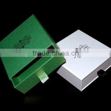 Fashion Customized Cardboard Matte Black Gift Jewelry Box photo-5