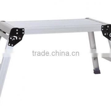 Aluminium En131 Tool Stool Scaffold Work Platform Multipurpose Household Steel Step Extension Telescopic Folding Ladder photo-3