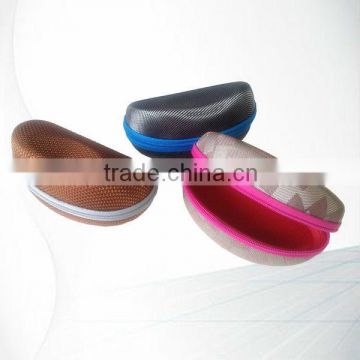 Customized avaliable EVA optical and sunglasses cases with zipper