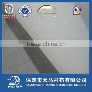 Garment Woven Fusible Interlining Fabric for Lady's Wear 6037 photo-2