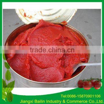 Canned tomato paste, exported to Africa