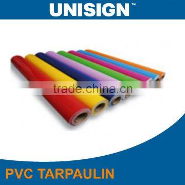 Unisign UV protection Curtain Side Container PVC fireproof tarpaulin