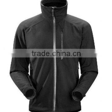 outer breathable black men jacket