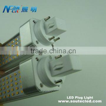 Replaceable Driver Design G24 E27 12w WW NW CW 110v 220v SMD Horizontal Plug LED Bulb photo-4