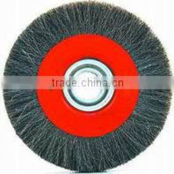 brass-coated wire wheel brush