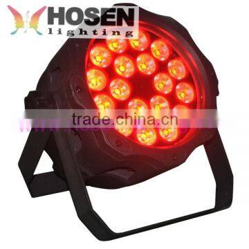 18pcs 15W RGBWA 5in1 Waterproof LED PAR Light