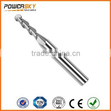 2-Flute Solid Carbide Ball Nose End Mill Cutter