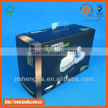 New Design Fashion Foldable Gift Package Box With Plastic Hook