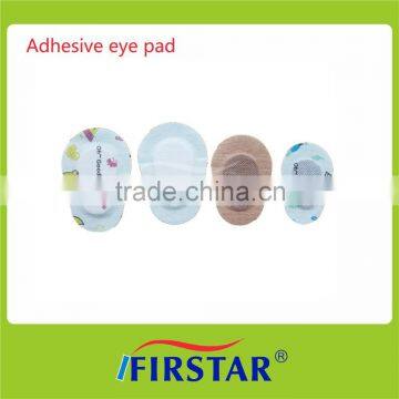 Adhesive high absorbent eye pads