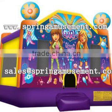 lovely girl inflatable jumping castles or inflatable bouncer sp-pp036