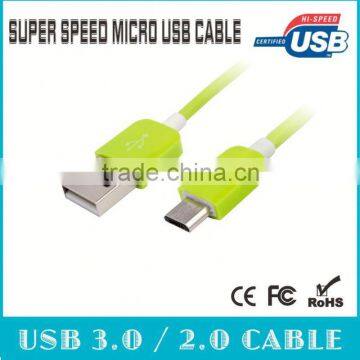 Cheap price high quality colored micro usb cable