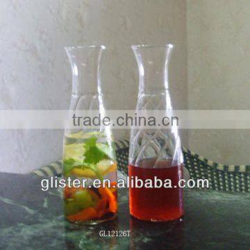 750ml heat resistant Pyrex glass water carafe