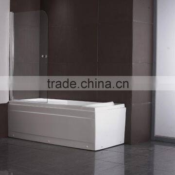 bathroom tempered Glass bathtub shower door simple shower room for hotel