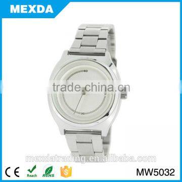 newest smart fashion wrist stainless steel quartz watch