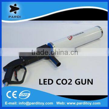 2016 HOT color changing LED CO2 jet gun