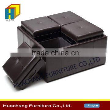 Hot Selling Leather Ottoman