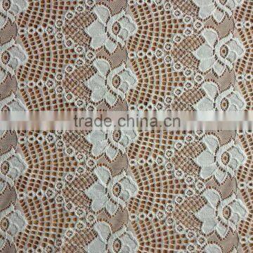 High Quality Newest Korean breathable stretch tulle lace fabric