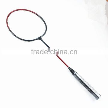 flexible style steel shaft cheap badminton rackets