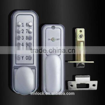 combination lock mechanical code door keyless door lock handle lock push button lock