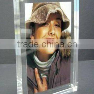 Acrylic Photo Frame with magnet closure