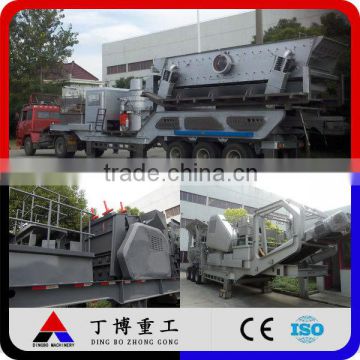 Hot selling mobile crushing/movable crusher