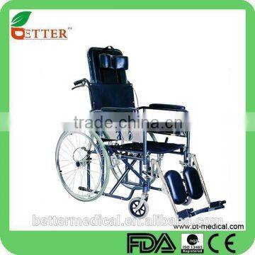 reclining High backrest wheelchair with FDA,ISO13485,CE,FCS approved