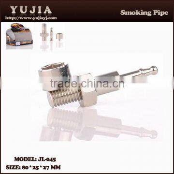 Guangzhou YuJia 2015 newly screw smoking pipe with good price JL-045