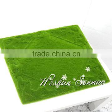 Comfortable touch artificial moss carpet grass mat with wholesale price