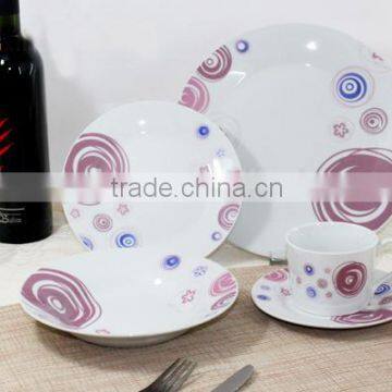 Italian porcelain dinner sets , modern ceramic dishes , kitchen accessory