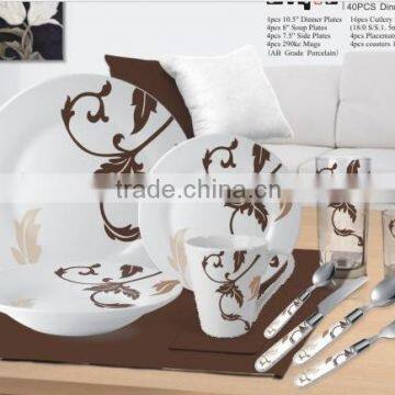 Casual Porcelain Dinnerware Set,porcelain Dinner Set Decaled photo-3
