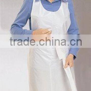 pe disposable apron/poly apron