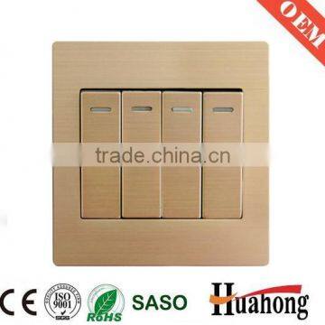 Moderm Aluminium alloy wall switch