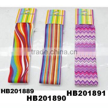 Soft Pink Wool Fur Elastic Girls Headbands Wholesale