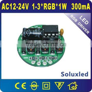 AC12-24V rgb led driver constant current 280ma