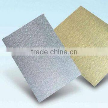 Brushed Aluminum Composite Panel aluminum panel Brushed ACP