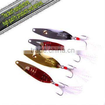 Hard Bait Fishing Lures hard plastic spoon Brave warrior-CF5610#-spoon-01#