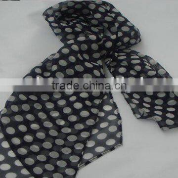 fashion long printed polyester scarf