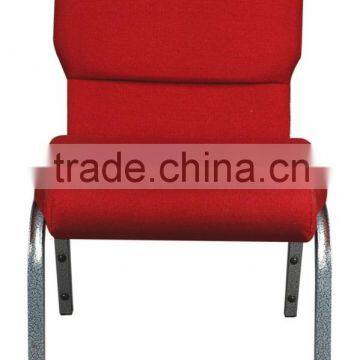 Upholstered Stackable Steel Fabric Conference Church Chair on Sale photo-4