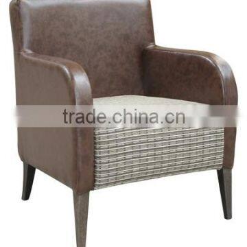 hotel sofa chair louis xv sofa single seat leather sofa HDL1794