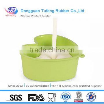 Dongguan wholesale silicone microwave safe 3d electric cake baking pan