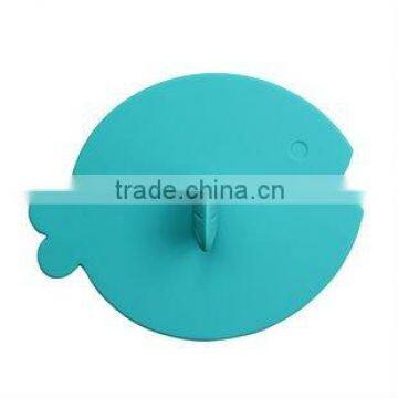 multicolour fish shape silicone cup cover