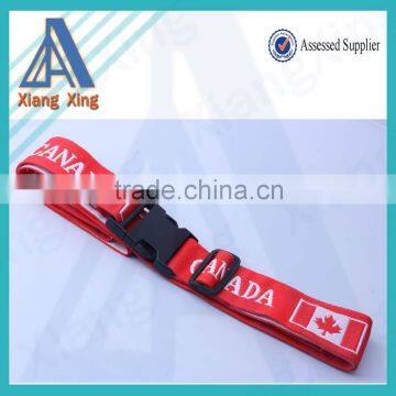 Hot Sales Custom Polyester Safety Luggage Belt Lanyards