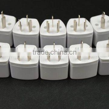 3 Pin AC Power Plug Adapter connector for GB UK NZ AU IN BR for iPhone Samsung cellphone charging