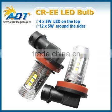 Super white 80w projector H11 LED globe bulb for Accord Euro