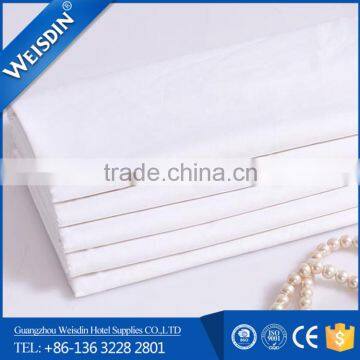 Hot Sale Hotel Bedding Set100% Cotton White Hotel Use Bed Sheet photo-5